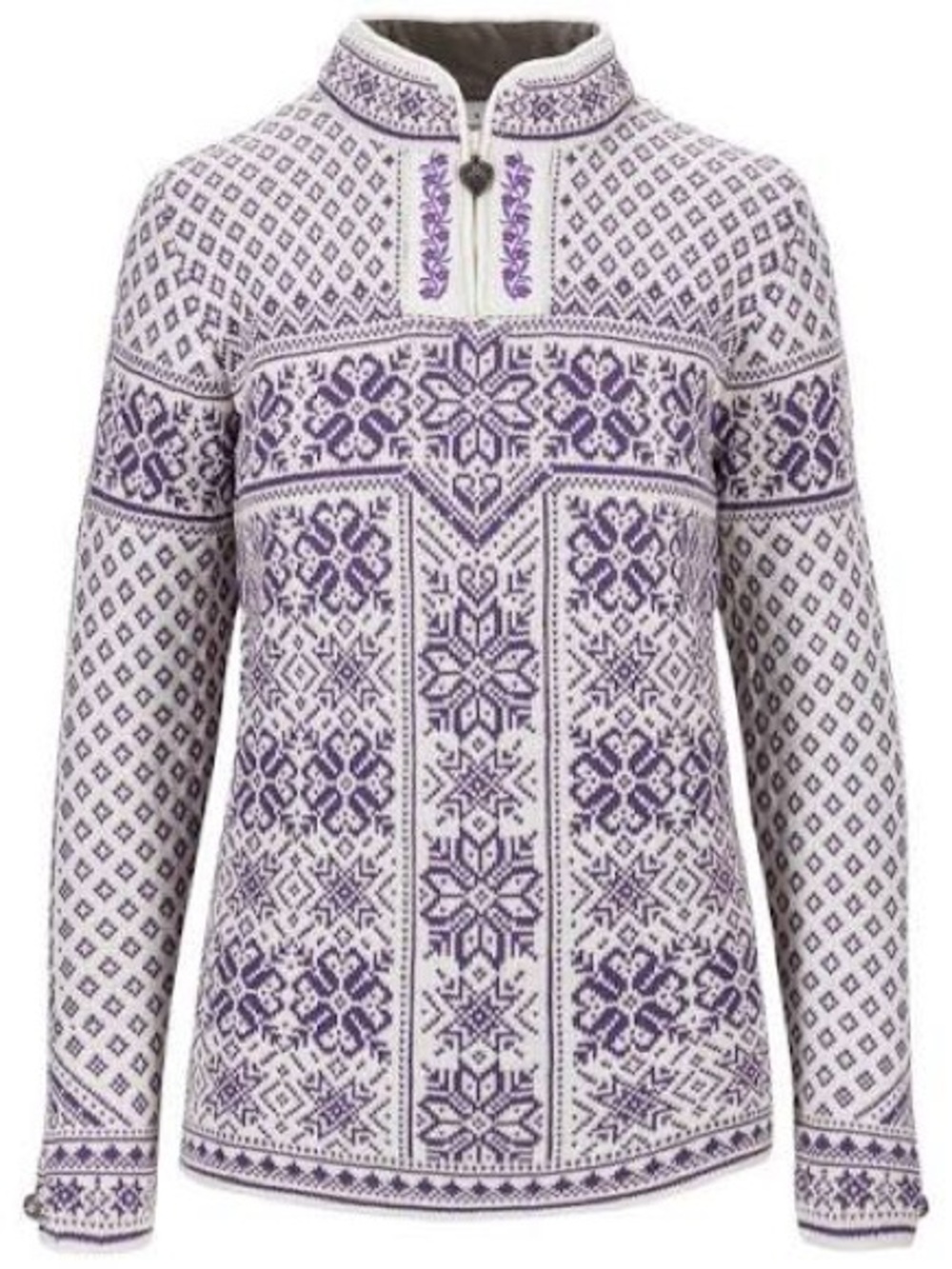 Dale of Norway Purple Peace Sweater 💜🤍